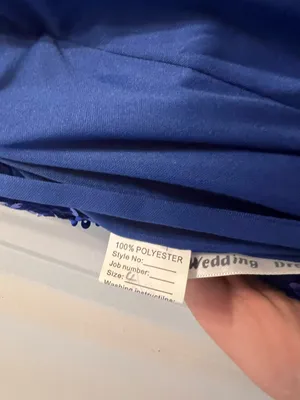 Amazon Blue Sequence Dress thumbnail 4