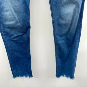 Rag & Bone Cate Mid Rise Ankle Raw Hem Skinny Jeans Size 26‎ thumbnail 3