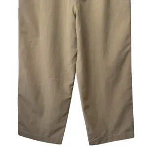 The Group Babaton‎ Drawstring Twill Crop Pants Tan Comfort Capsule Preppy M thumbnail 7