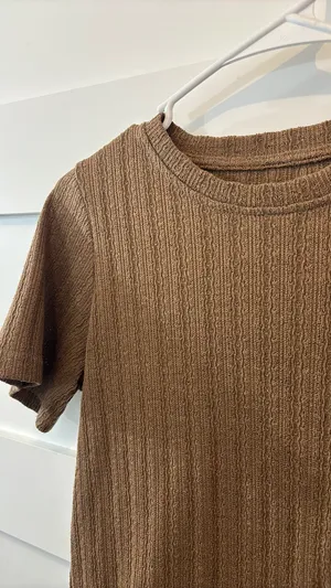 Dazy Medium Brown Tshirt thumbnail 2
