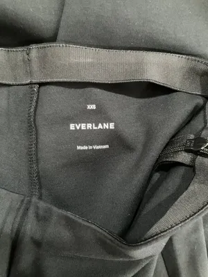 Everlane The Dream Capri in Black XXSmall New Womens Cropped Pants thumbnail 8