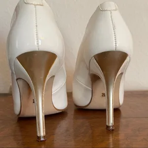 Andrea‎ Heels White Size 7 thumbnail 4