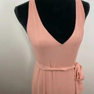 Show Me Your Mumu Jenn‎ Maxi Dress V-Neck Pink Gown Wedding Bridal Womens Medium thumbnail 2