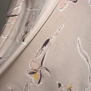 NWT Selfie Leslie LAKE COMO FITTED BODICE MIDI DRESS ORCHID PRINT BEIGE XS thumbnail 14