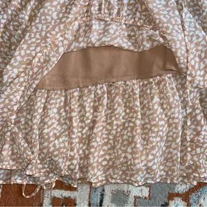 Aerie Chiffon Midi Skirt in Raw Sienna thumbnail 4