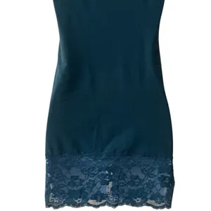 Y2K Wet Seal Lace Trim Tank Camisole Turquoise Feminine Dainty Summer Festival M thumbnail 7