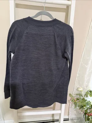 Title Nine Charcoal Crewneck Pullover Sweater thumbnail 3