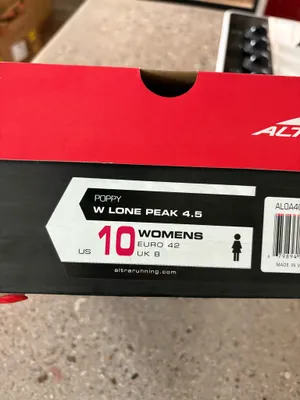 Altra Lone Peak Trail Running Shoes Red Size 10 thumbnail 5