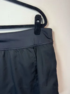 Nike Solid Element Board Skirt Skort Black Activewear Athleisure Zip Pocket XXL thumbnail 4