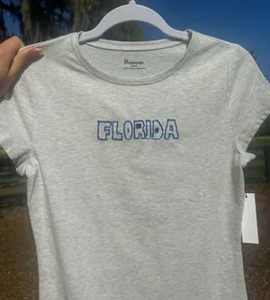 Florida beaded top Gray thumbnail 1