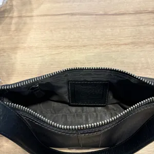 Coach Black Leather Small Soho Baguette Bag‎ Silver Hardware 9541 thumbnail 10