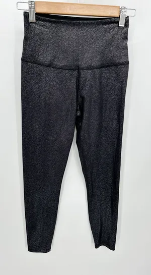 Beyond Yoga Black Shimmer Pull On‎ Activewear Leggings Women's Size Small S thumbnail 1