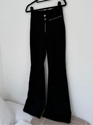 Black Flared Ski Pants thumbnail 2