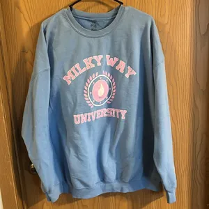 The Little Milk Bar Milky‎ Way University Crewneck Sweatshirt L/XL thumbnail 2