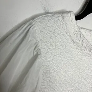 Anthropologie‎ Porridge white texture long sleeve sweatshirt blouse women medium thumbnail 6