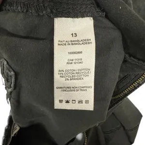 Garage Womens Sz 13 Faded Black Cargo Baggy High Rise Y2K Skate Grunge Pants thumbnail 8