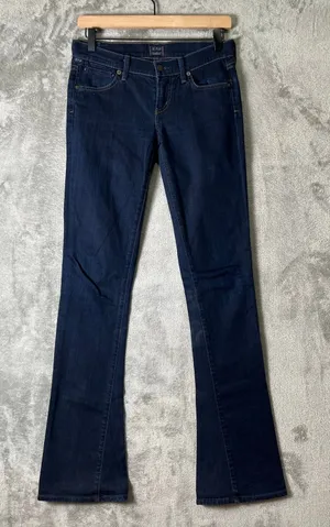 Citizens of‎ Humanity Low Rise Slim Bootcut Jeans Dark Wash 25 X 34” Y2K Baddie thumbnail 1