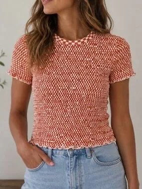 American Eagle Checkered Top thumbnail 1