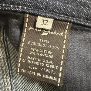 7 For All Mankind Ginger Jeans Womens 32 Blue Wide Leg Trouser Flare Dark Wash thumbnail 6