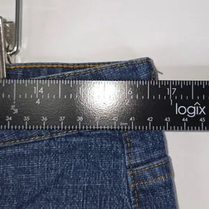 Lee Jeans Womens‎ 11/12L (33x33) Blue One True Fit Bootcut High Rise Stretch thumbnail 8