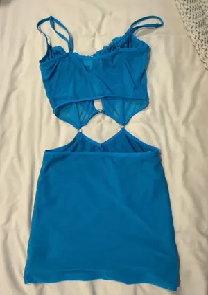 Princess Polly Blue Corset Dress thumbnail 3