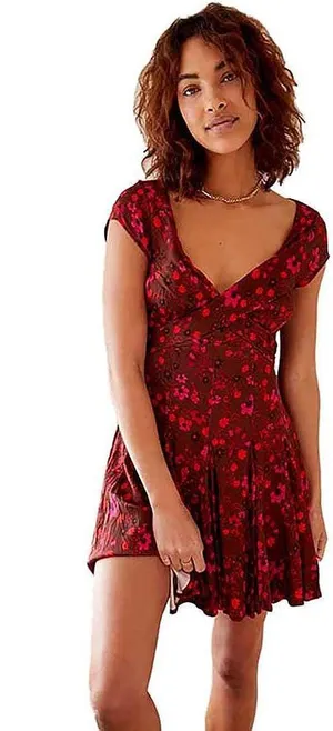 Free People It takes two Mini Dress XS thumbnail 1
