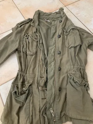 Free People Olive Green  Coat thumbnail 1