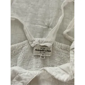 Abercrombie & Fitch Women’s Small White Ruffle Y2K 2000s Mini Dress thumbnail 5
