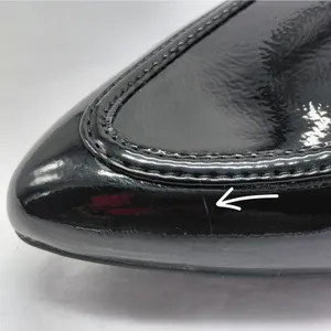 LifeStride Womens Angel Slingback Loafer Pump Sz 6.5 M Black Patent Office Shoe thumbnail 5