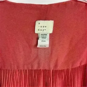 A New Day Women's Dusty Pink open cardigan Kimono‎ Topper OSFM thumbnail 8