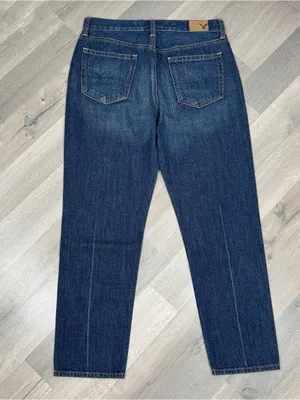 American Eagle Vintage High Rise Straight Leg Button Fly Jeans Size 8 Ankle thumbnail 7