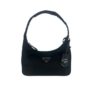 Prada Re-Edition 2000 Re-Nylon Mini‎ Shoulder Bag Black thumbnail 2