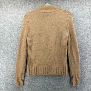 J. Crew mock neck sweater in super soft yarn merino alpaca blend xs thumbnail 3