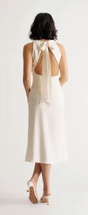 White Midi Dress thumbnail 2
