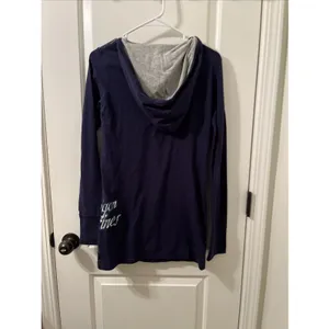 Michigan Wolverines Women's M Striped Hooded Shirt Size M G-III Sports For Her thumbnail 13