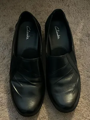 Clarks slip ons size 8‎ thumbnail 1
