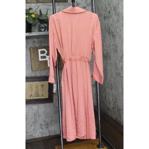 NWT State Of Day State of Day Womens Belted Shawl-Collar Robe Sea Coral Pink M thumbnail 5