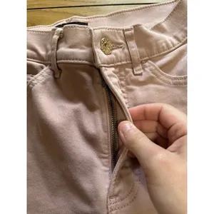 Express Skinny High Rise Pants Size 4R‎ Pink Stretch Classic City Preppy Office thumbnail 7