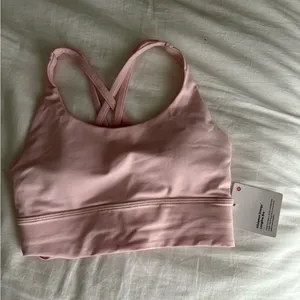 Lululemon Women's Pink Sports Bra thumbnail 1
