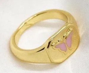 Butterfly Ring Gold thumbnail 1