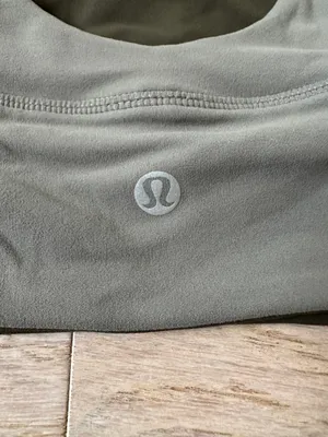 Reversible green and grey Lululemon sports bra thumbnail 6