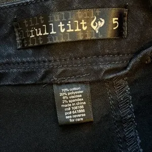 Dark Blue High Waist Denim Shorts Size 5 thumbnail 5