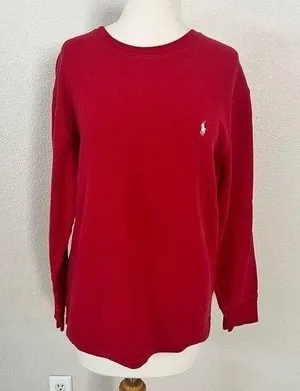 Polo Ralph Lauren Sleepwear Red Pullover thumbnail 1