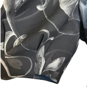 TED BAKER Saaraih Floral Print Puff Sleeve Dress‎ Belted Mini Dress EUC Size 6 thumbnail 4