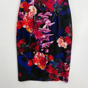 Betsey Johnson Floral Sheath Dress Sz 2 Dark Romantic Preppy Corpcore Garden thumbnail 5