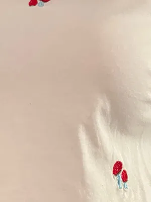 SHEIN cream mushroom top Red Size M thumbnail 6