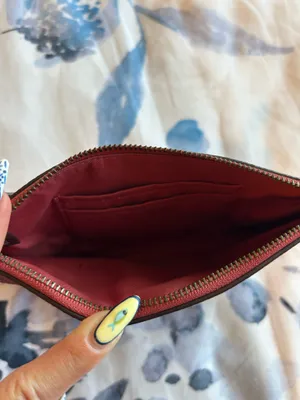 Coach Wristlet Wallet Leather thumbnail 3