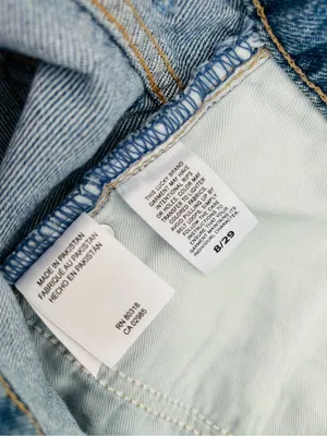 Lucky Brand Women's Maxi Skirt denim frayed hem size 8/29 thumbnail 7