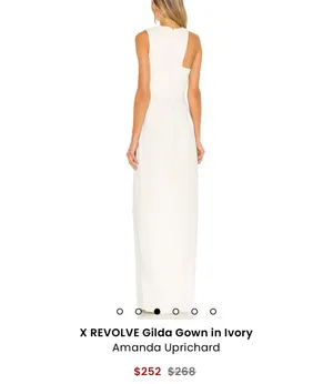 Amanda Uprichard Gilda Dress thumbnail 2