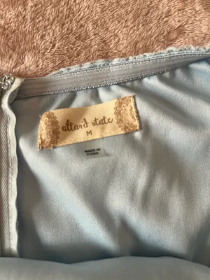 Altar'd State Dress Blue thumbnail 3